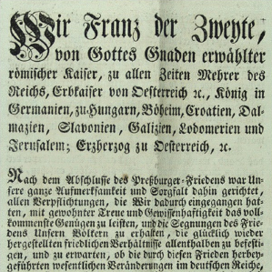 Ils 6 d’avust 1806